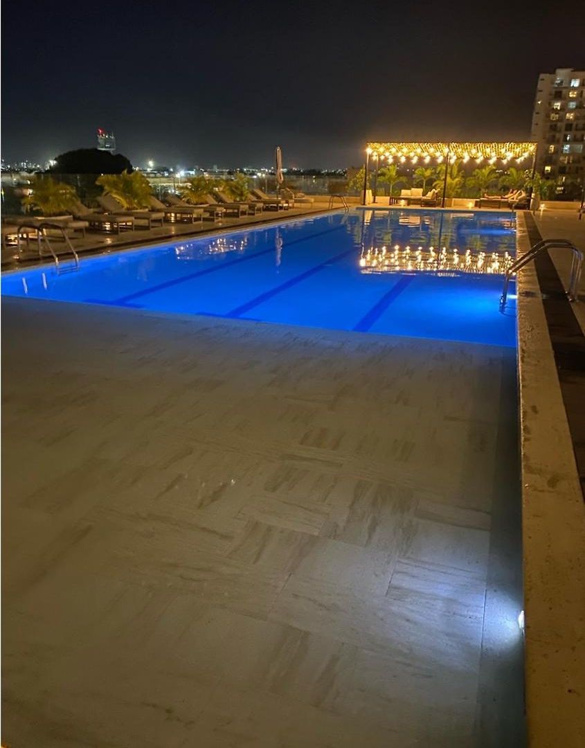 Vista al Mar, Playa y Piscina a 3 min Aeropuerto Apartamento Cartagena