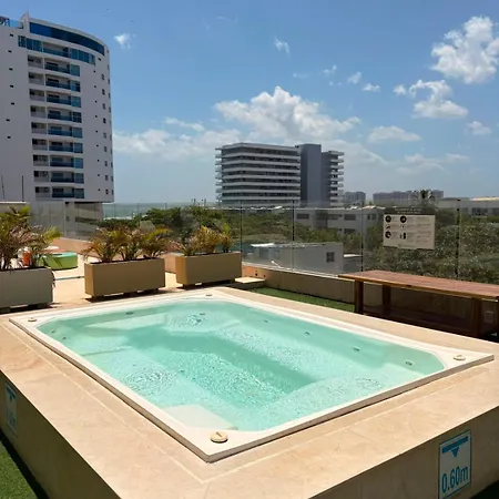 Vista Al Mar, Playa Y Piscina A 3 Min Aeropuerto * Cartagena